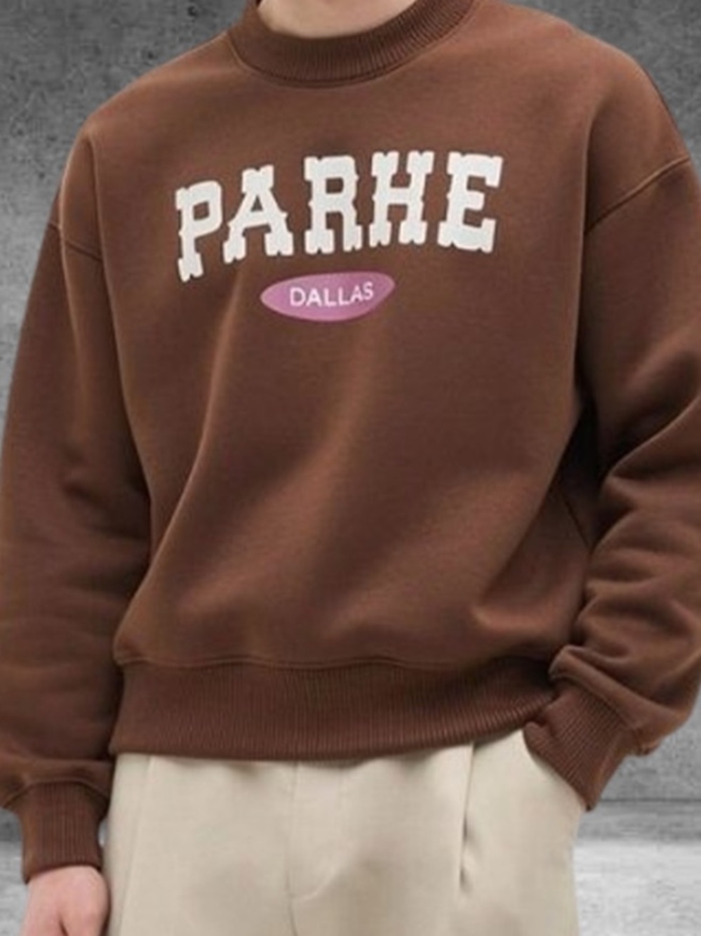 PARKE Brown Crewneck Sweatshirt - Women
